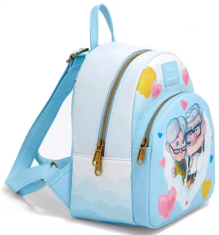 Mini sac à dos Carl &amp; Ellie Cœurs Loungefly