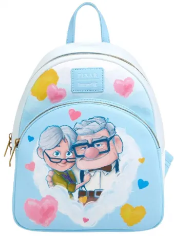 Mini sac à dos Carl &amp; Ellie Cœurs Loungefly