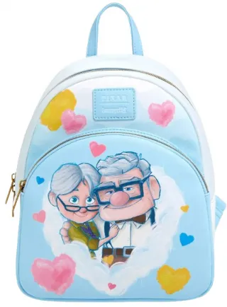 Mini sac à dos Carl &amp; Ellie Cœurs Loungefly