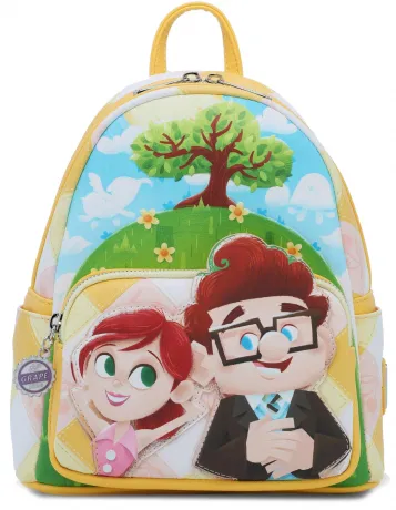 Mini sac à dos Carl &amp; Ellie regardent les Nuages Loungefly