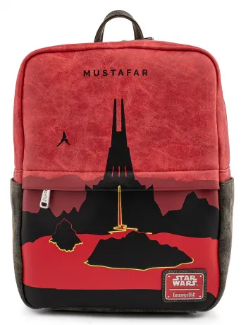 Mini sac à dos Carré Planète Mustafar Loungefly