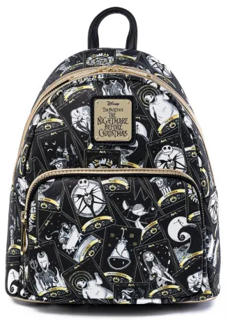 Mini sac à dos Carte de Tarot Impression Intégrale Loungefly