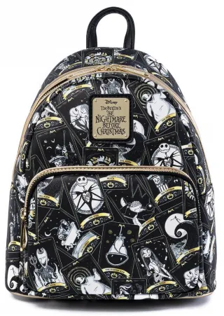 Mini sac à dos Carte de Tarot Impression Intégrale Loungefly