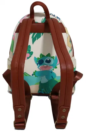 Mini sac à dos Carte Postale de Voyage Stitch Loungefly