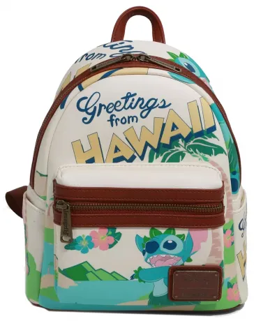 Mini sac à dos Carte Postale de Voyage Stitch Loungefly