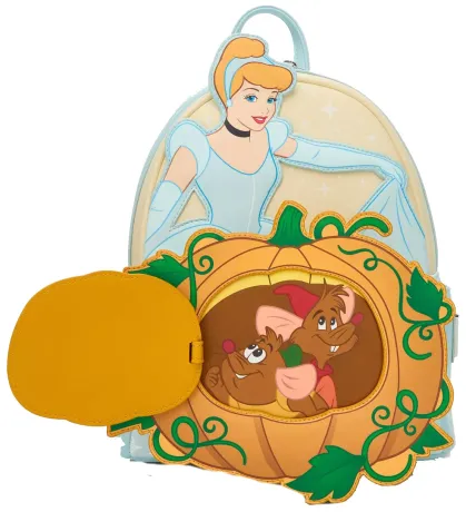 Mini sac à dos Cendrillon en robe de bal et Citrouille Loungefly