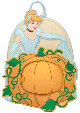 Mini sac à dos Cendrillon en robe de bal et Citrouille Loungefly