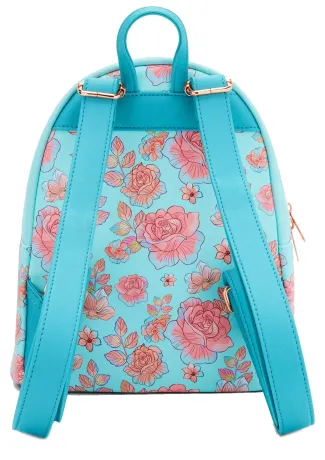 Mini sac à dos Cendrillon Fleurs Roses Loungefly
