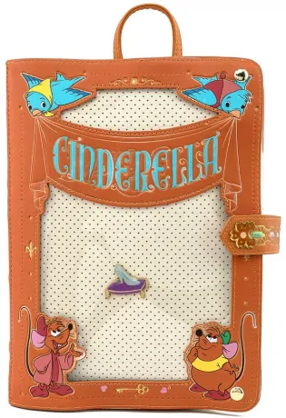 Mini sac à dos Cendrillon Pin Trader Loungefly