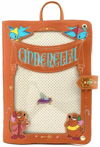 Mini sac à dos Cendrillon Pin Trader Loungefly