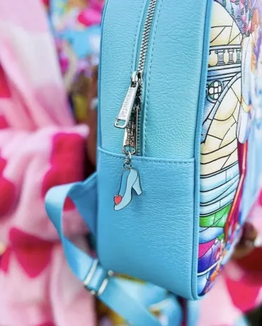 Mini sac à dos Cendrillon Vitrail Loungefly