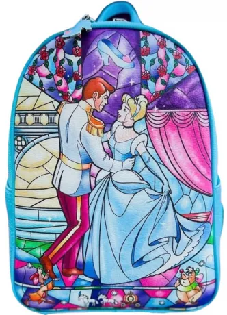 Mini sac à dos Cendrillon Vitrail Loungefly