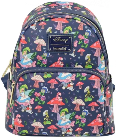 Mini sac à dos Champignon Impression Intégrale Loungefly