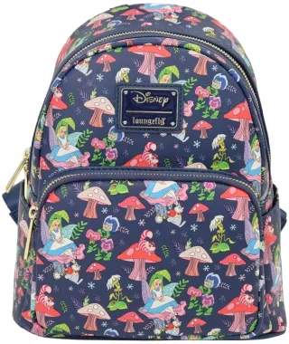Mini sac à dos Champignon Impression Intégrale Loungefly