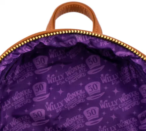 Mini sac à dos Charlie et la Chocolaterie 50ème Anniversaire Chibi Loungefly