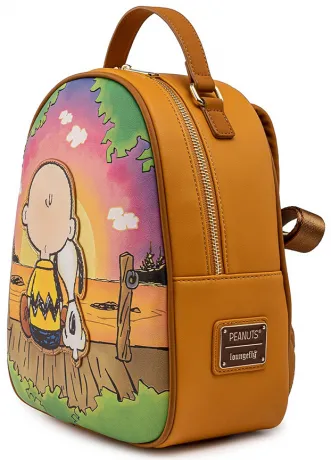 Mini sac à dos Charlie et Snoopy Couché de Soleil Loungefly