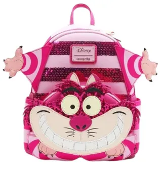 Mini sac à dos Chat du Cheshire Cosplay Sequin Loungefly