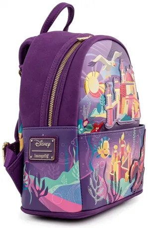 Mini sac à dos Château d&#039;Ariel Loungefly