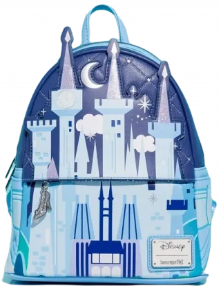 Mini sac à dos Château de Cendrillon Glow Loungefly