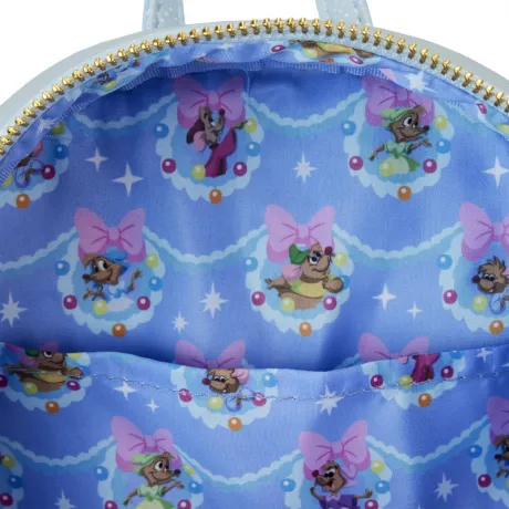 Mini sac à dos Château de Cendrillon Noël Light Up Loungefly