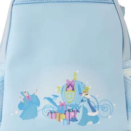 Mini sac à dos Château de Cendrillon Noël Light Up Loungefly