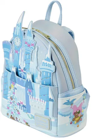 Mini sac à dos Château de Cendrillon Noël Light Up Loungefly