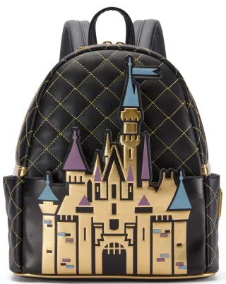 Mini sac à dos château de La Belle au Bois Dormant 70e anniversaire Loungefly