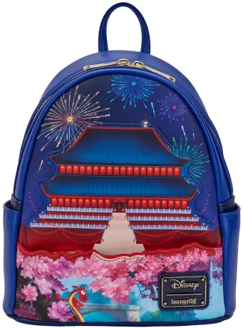 Mini sac à dos Château de Mulan Glow Loungefly