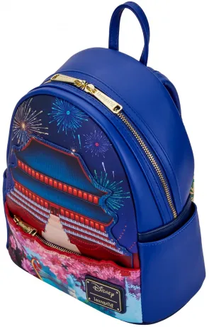 Mini sac à dos Château de Mulan Glow Loungefly