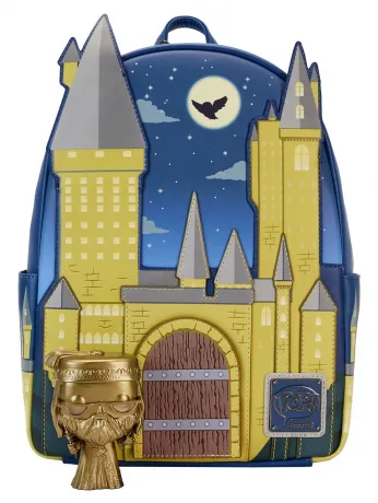 Mini sac à dos Château de Poudlard Pop! By Loungefly avec Dumbledore Pop (Bundle) Loungefly