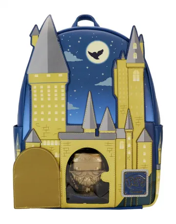 Mini sac à dos Château de Poudlard Pop! By Loungefly avec Dumbledore Pop (Bundle) Loungefly