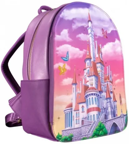 Mini sac à dos Château La Belle et la Bête Loungefly