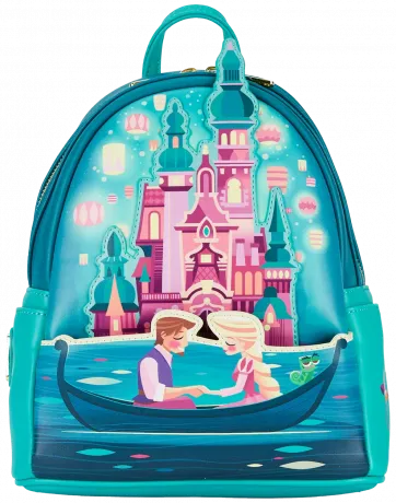 Mini sac à dos Château de Raiponce Glow Loungefly