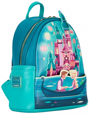 Mini sac à dos Château de Raiponce Glow Loungefly