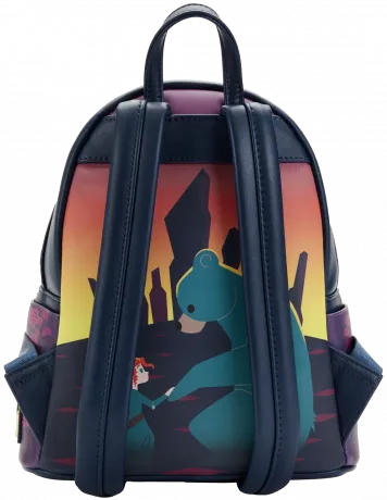 Mini sac à dos Château de la Princesse Mérida Loungefly