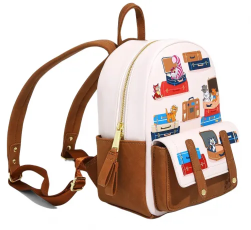 Mini sac à dos Chats de Disney en Voyage avec Valises Loungefly