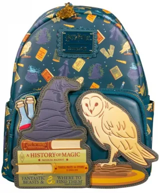 Mini sac à dos Chemin de Traverse (Choixpeau et Hedwige) Loungefly