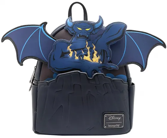 Mini sac à dos Chernabog au sommet du mont Chauve Glow Loungefly
