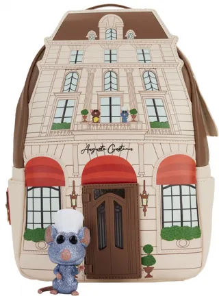 Mini sac à dos Chez Gusteau Pop! by Loungefly avec Remy Funko Pop (Bundle) Loungefly