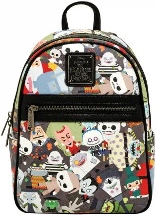 Mini sac à dos Chibi Personnages Impression Intégrale Loungefly