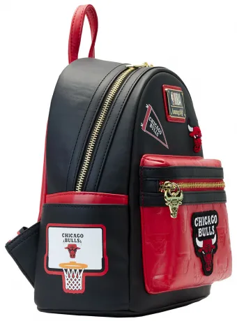 Mini sac à dos Chicago Bull Patch Icons Loungefly