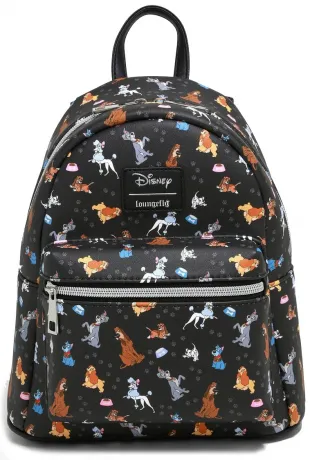 Mini sac à dos Chiens de Disney Impression Intégrale Loungefly
