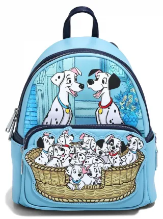 Mini sac à dos Chiots dans le Panier Loungefly