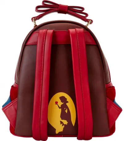 Mini sac à dos Classique Blanche-Neige avec Pomme Matelassé Loungefly
