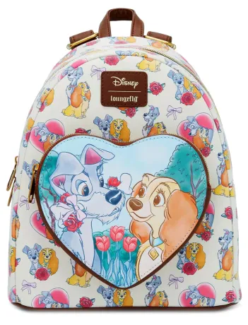 Mini sac à dos Cœurs et Roses Loungefly
