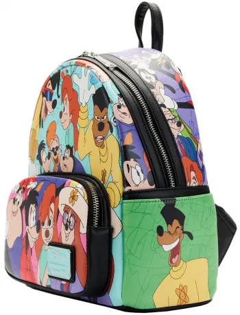 Mini sac à dos Dingo et Max Collage Loungefly