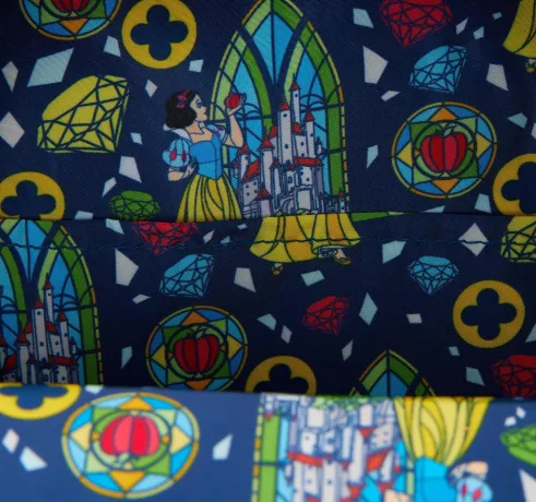 Mini sac à dos Collection Vitrail Blanche Neige Loungefly