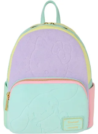 Mini sac à dos Color Block Hello Kitty et ses Amis Tissu éponge Loungefly