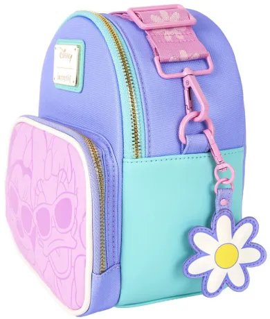 Mini sac à dos Convertible Daisy Duck &amp; Minnie Mouse Loungefly