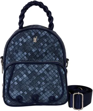 Mini sac à dos Convertible Denim Loungefly